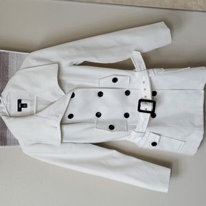 BCX white coat in size medium
